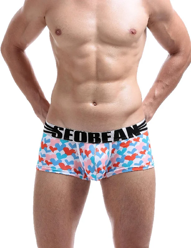 Stretch - fabric men's boxer briefs for a flexible fitLow Rise Sexy “Love” Boxer Brief 70201 Stretch - fabric men's boxer briefs for a flexible fitLow Rise Sexy “Love” Boxer Brief 70201