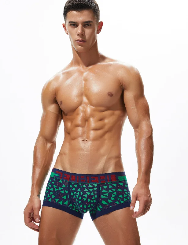 Men's boxer briefs with a soft elastic leg bandLow Rise Visual Arts Boxer Brief 90211 Men's boxer briefs with a soft elastic leg bandLow Rise Visual Arts Boxer Brief 90211
