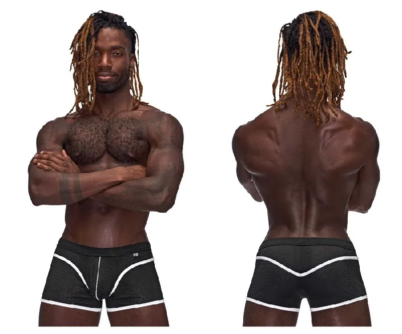 Thermal men's boxer briefs for cold weatherMale Power 142-273 Sport Mesh Mini Short Color Black Thermal men's boxer briefs for cold weatherMale Power 142-273 Sport Mesh Mini Short Color Black