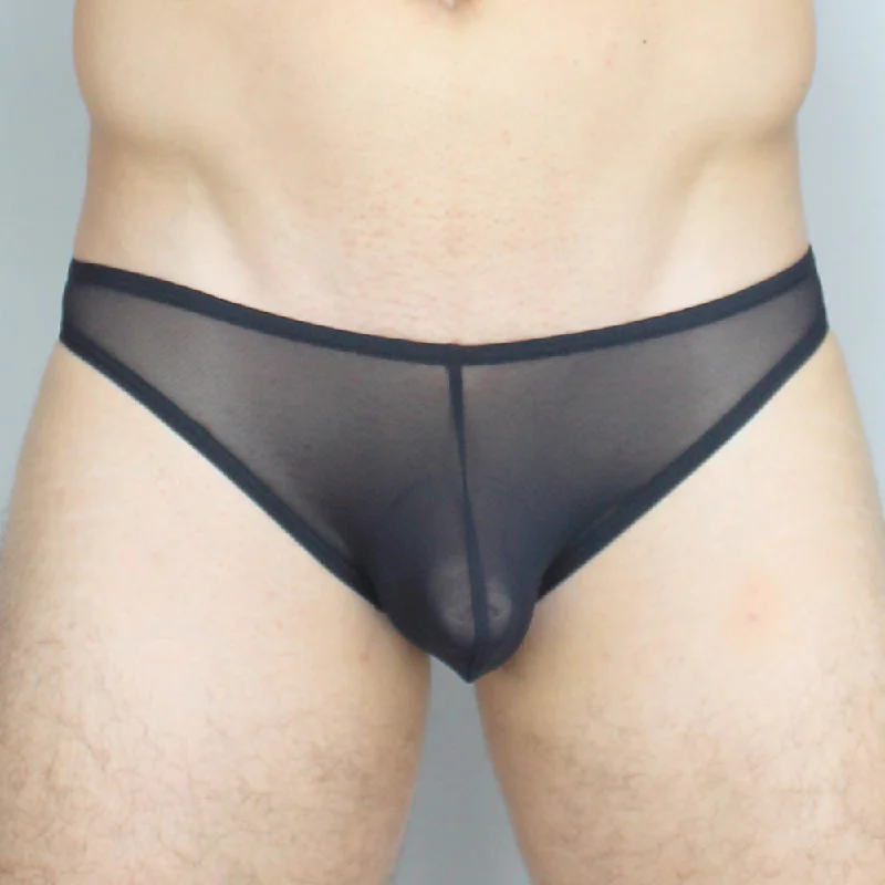 Glittery men's sexy underwear for a party vibeMckillop GKUS Gravity Bikini Ultra Mesh