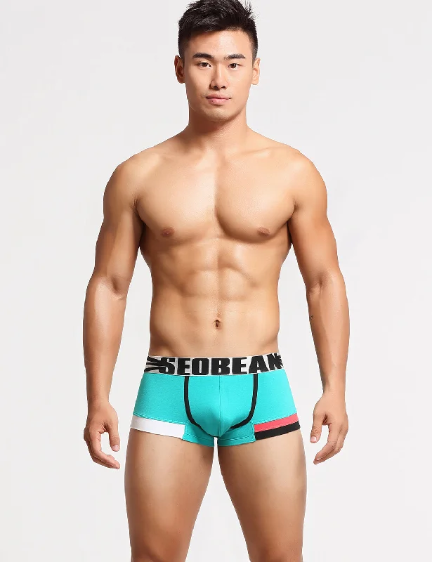 Organic cotton men's boxer briefs for sensitive skinMens Low Rise Boxer Brief 10201