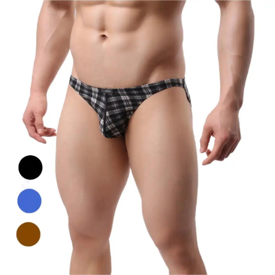 Men's briefs with a double - layer pouch for extra protectionDomiGe Men's Low-Rise Briefs Quick-Dry Polyester Blend Male Underwear Men's briefs with a double - layer pouch for extra protectionDomiGe Men's Low-Rise Briefs Quick-Dry Polyester Blend Male Underwear