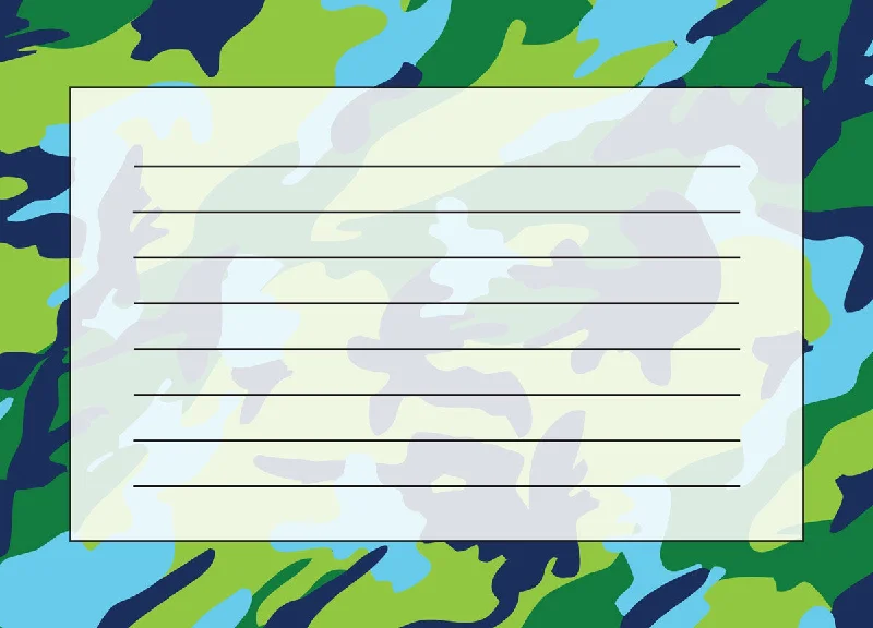 Blue Green Camo