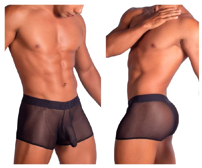 Thermal men's boxer briefs for cold weatherRoger Smuth RS072 Trunks Color Black