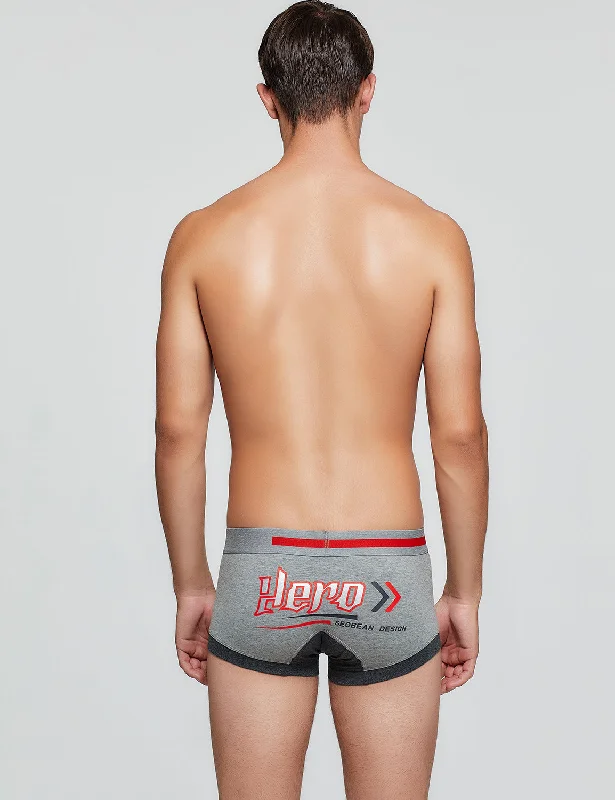 Mesh - paneled men's boxer briefs for ventilationShiny “Hero” Boxer Brief 90233