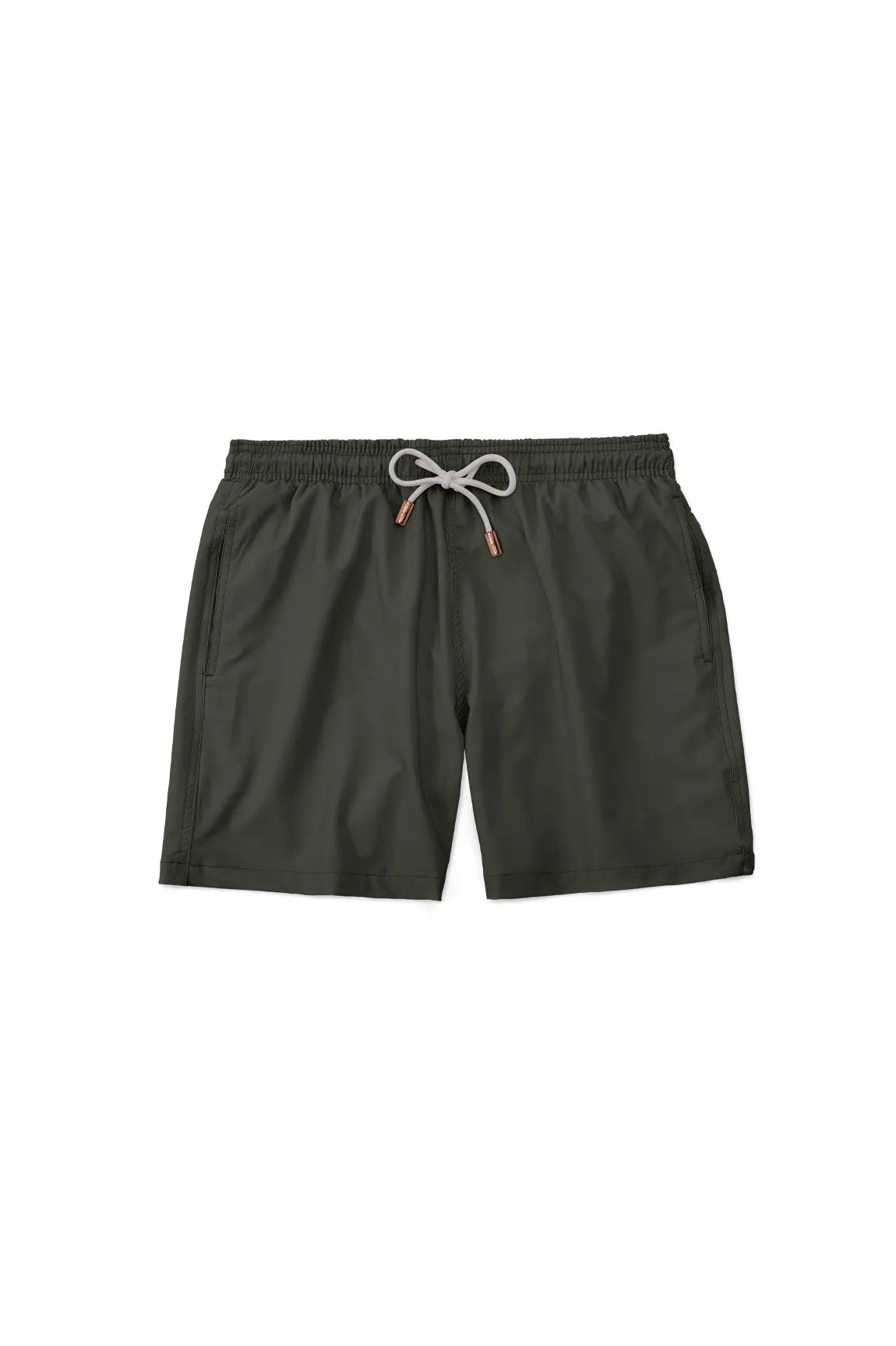 Moisture - wicking men's trunks for active useThe Solid Olive Men Trunk