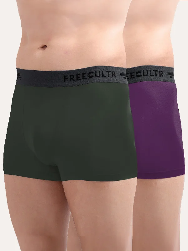 Seaweed Green; Trippy Violet