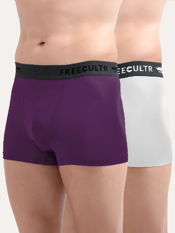 Trippy Violet; Cloud White
