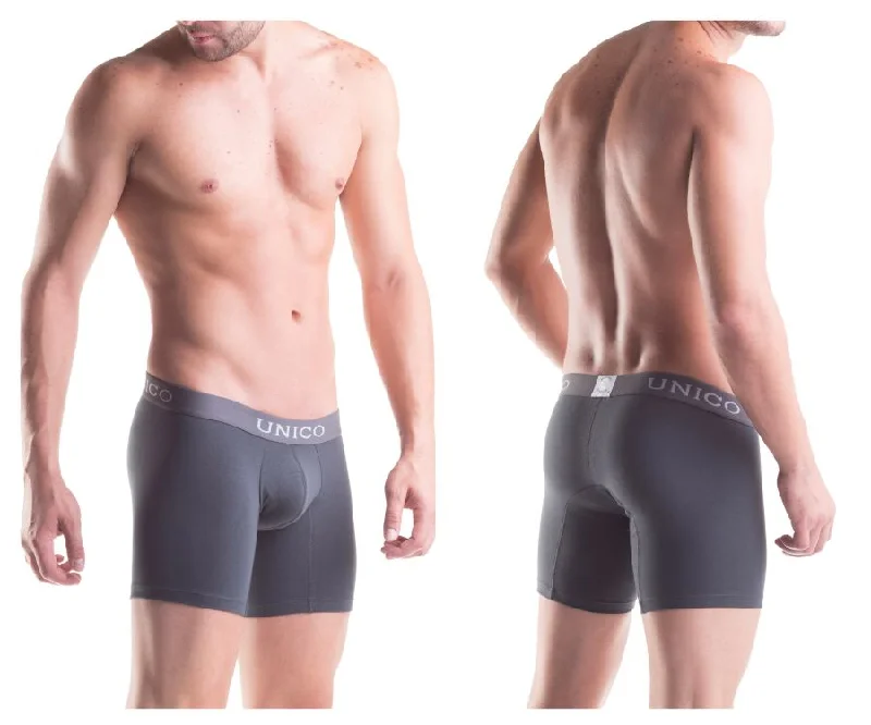 Microfiber men's boxer briefs for a smooth feelUnico 1200090196 (9612010020596) Boxer Briefs Asfalto Cotton Color Gray Microfiber men's boxer briefs for a smooth feelUnico 1200090196 (9612010020596) Boxer Briefs Asfalto Cotton Color Gray