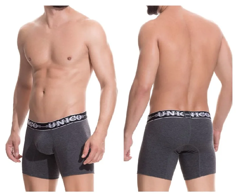 Mesh - paneled men's boxer briefs for ventilationUnico 1802010020897 Boxer Briefs Kupila Color Black Mesh - paneled men's boxer briefs for ventilationUnico 1802010020897 Boxer Briefs Kupila Color Black