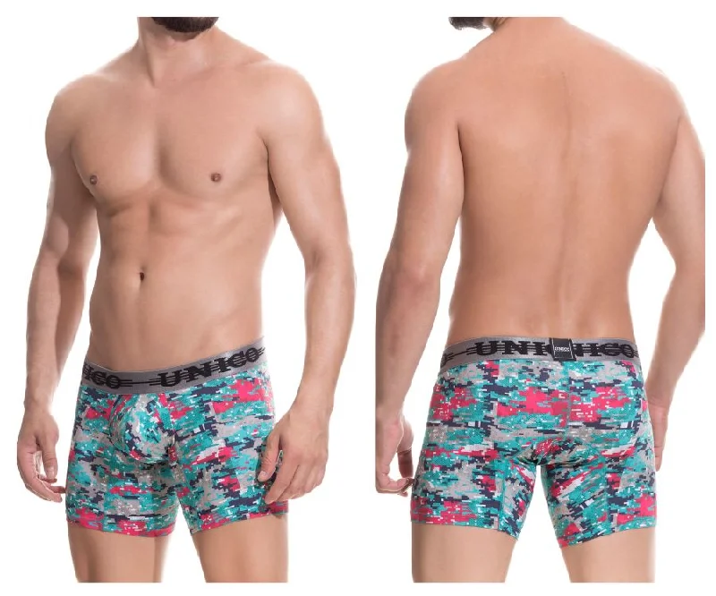 Tag - less men's boxer briefs to prevent irritationUnico 1802010021866 Boxer Briefs Spirit Color Multi Tag - less men's boxer briefs to prevent irritationUnico 1802010021866 Boxer Briefs Spirit Color Multi