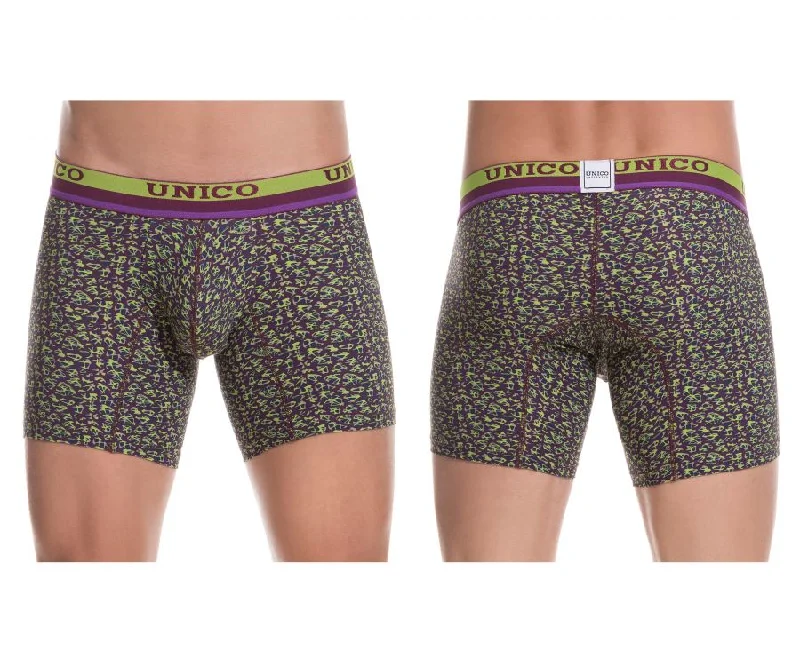 Men's boxer briefs with a soft elastic leg bandUnico 1802010024193 Boxer Briefs Huerta Color Multi Men's boxer briefs with a soft elastic leg bandUnico 1802010024193 Boxer Briefs Huerta Color Multi