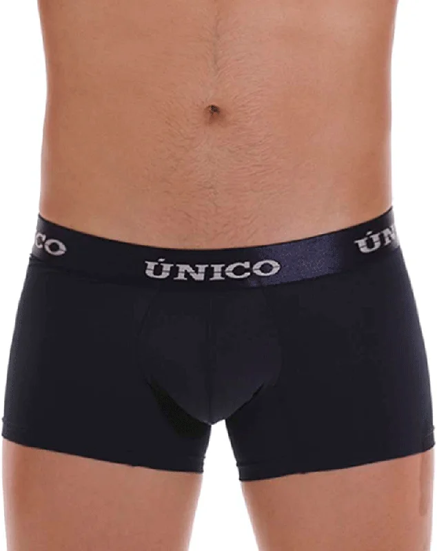 Moisture - wicking men's trunks for active useUnico 22120100106 Profundo M22 Trunks 82-dark Blue