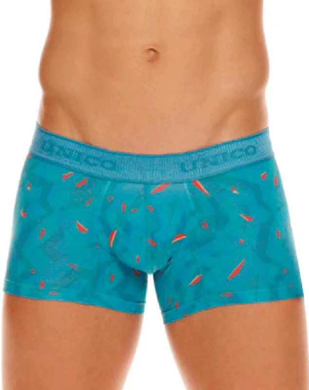 Soft - touch men's trunks for a gentle feelUnico 23050100101 Efige Trunks 63-turquoise