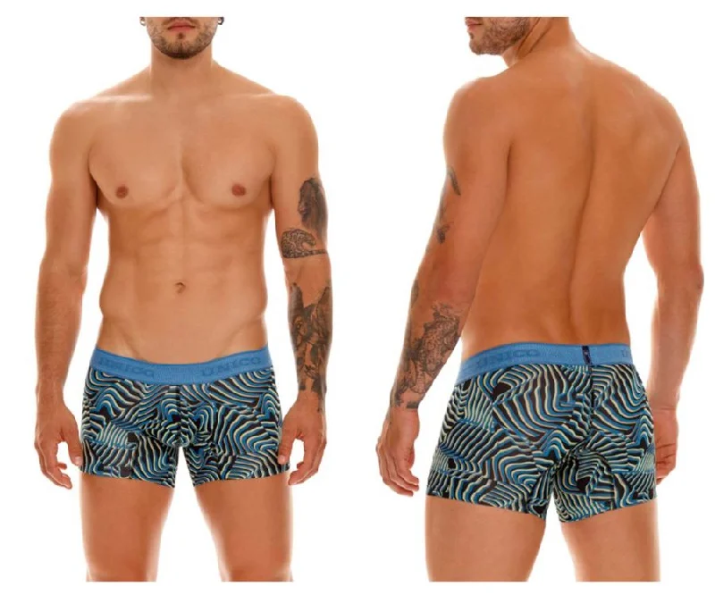 Patterned men's boxer briefs, such as stripes or checksUnico 23050100117 Bucle Trunks Color 90-Printed Patterned men's boxer briefs, such as stripes or checksUnico 23050100117 Bucle Trunks Color 90-Printed