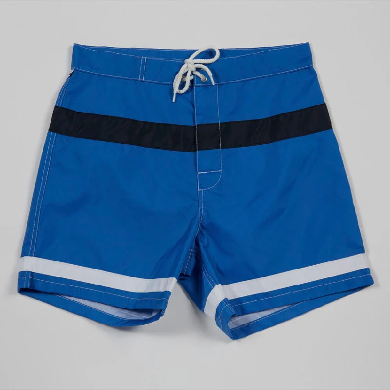 Cotton men's trunks for a comfortable fitWindansea Surf Club Trunks (Electric Blue)