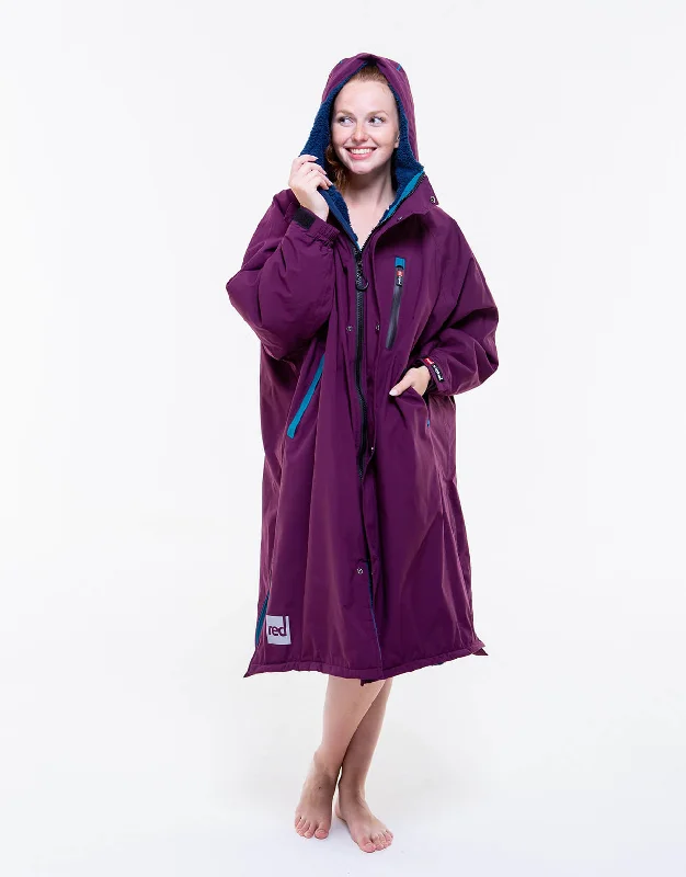 Monogrammed men's robes as a personalized giftWomen's Long Sleeve Pro Change Robe EVO - Mulberry Wine Monogrammed men's robes as a personalized giftWomen's Long Sleeve Pro Change Robe EVO - Mulberry Wine