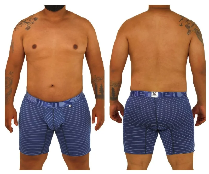 Compression men's boxer briefs for muscle supportXtremen 70004 Plus