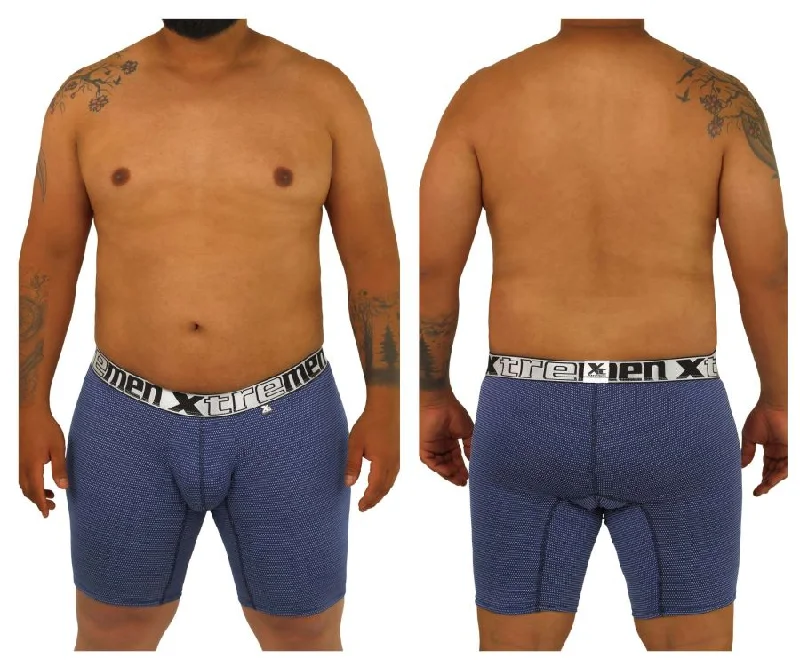 Organic cotton men's boxer briefs for sensitive skinXtremen 70005 Plus