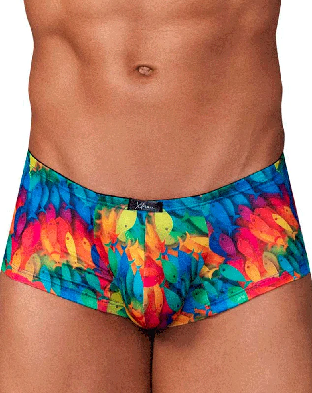 Moisture - wicking men's trunks for active useXtremen 91147 Printed Microfiber Trunks Fish Moisture - wicking men's trunks for active useXtremen 91147 Printed Microfiber Trunks Fish