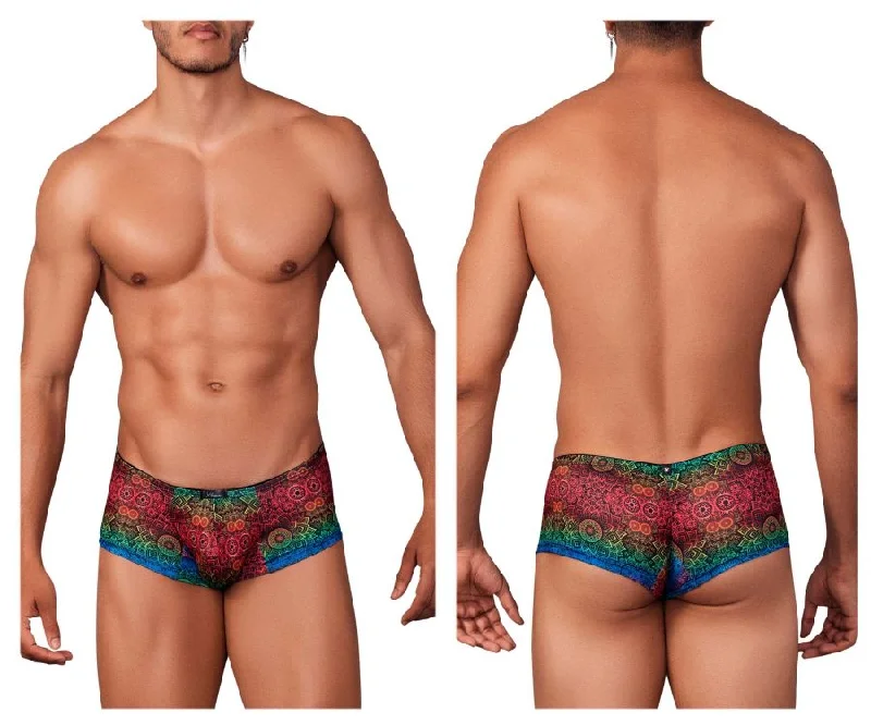 Thermal men's boxer briefs for cold weatherXtremen 91147 Printed Microfiber Trunks Color Mandala Thermal men's boxer briefs for cold weatherXtremen 91147 Printed Microfiber Trunks Color Mandala
