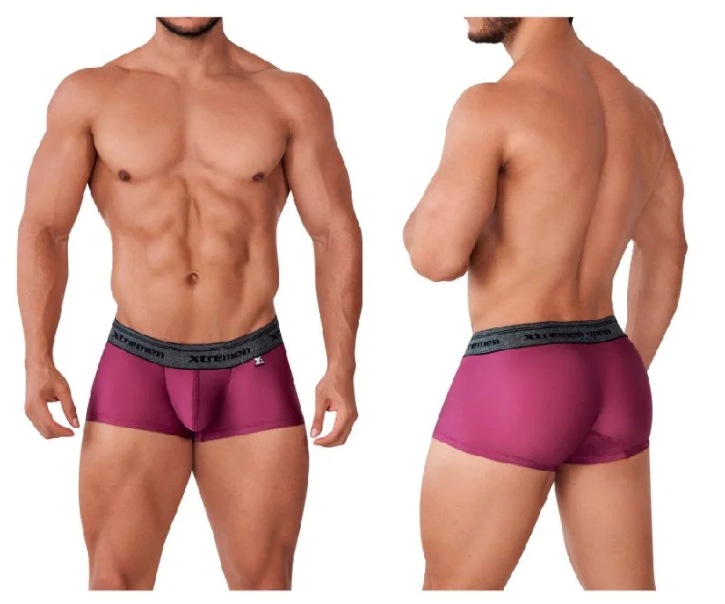 Printed men's boxer briefs with fun designsXtremen 91151 Destellante Trunks Color Purple Printed men's boxer briefs with fun designsXtremen 91151 Destellante Trunks Color Purple