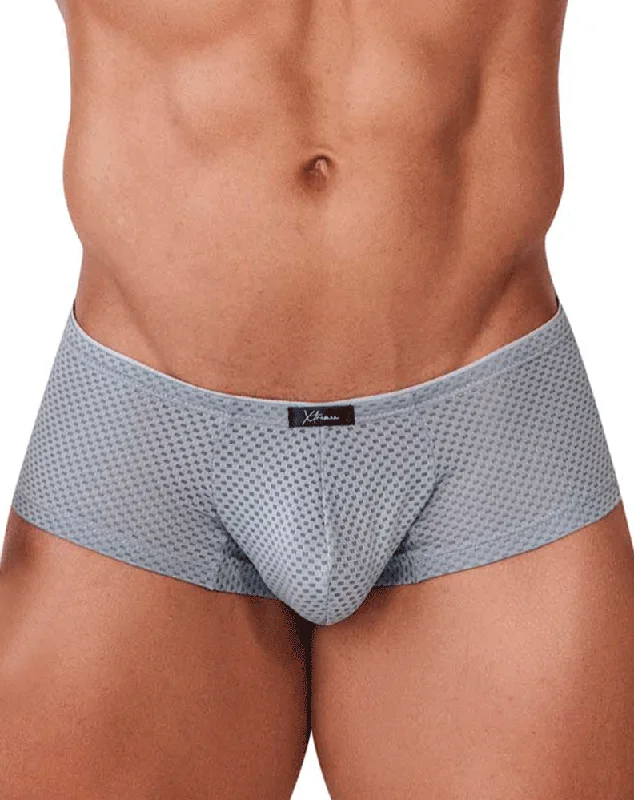 Soft - touch men's trunks for a gentle feelXtremen 91157 Capriati Trunks Silver