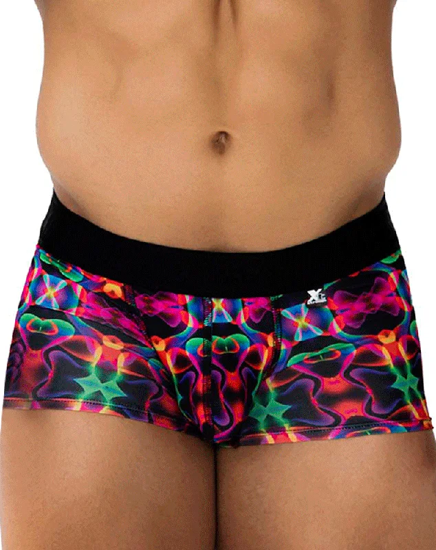 Designer men's trunks with a fashionable edgeXtremen 91173 Printed Trunks Bows