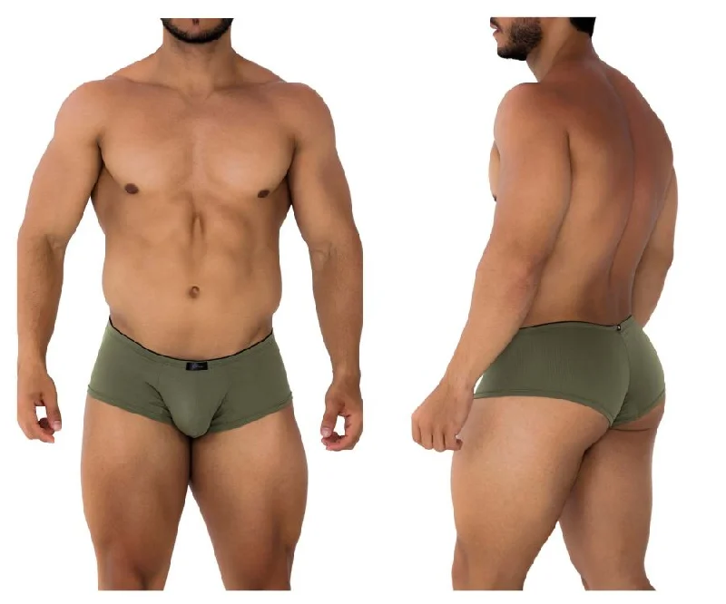 Microfiber men's boxer briefs for a smooth feelXtremen 91175 Microfiber Trunks Color Green Microfiber men's boxer briefs for a smooth feelXtremen 91175 Microfiber Trunks Color Green