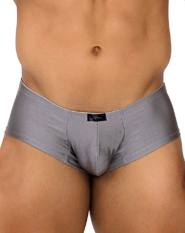 Printed men's trunks with eye - catching motifsXtremen 91180 Microfiber Trunks Silver